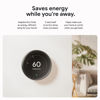 Picture of Google Nest Learning Thermostat (4th Gen, 2024) with Nest Temperature Sensor - Energy Saving Smart Thermostat with Adaptive Eco - Works with Alexa and Google Home App - Polished Obsidian