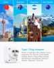 Picture of US to Australia New Zealand Power Plug Adapter, Type I Plug Adapter with 2 Outlets 3 USB Ports(2 USB C), Australia Travel Plug Adapter for USA to Australian AU China Argentina Fiji Travel Essentials