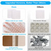 Picture of 200PCS Cabinet Bumpers Clear Rubber Bumpers Self Adhesive, Soft Cabinet Door Bumper Pads, Sound Dampening Cabinet Door Bumpers, Kitchen Cabinet Pads for Drawers, Picture Frames, Cupboard Door Bumpers