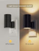 Picture of L LOHAS LED Night Light Plug in, Modern Night Lights Plug into Wall, Dusk to Dawn Sensor, Soft White 3000K, 0-100LM Adjustable Brightness, Dimmable Night Lights for Hallway Bedroom Stairway, 2 Pack