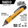 Picture of Klein Tools NCVT1P Voltage Tester, Non-Contact Low Voltage Tester Pen, 50V to 1000V AC, Audible and Flashing LED Alarms, Pocket Clip