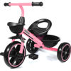 Picture of KRIDDO Tricycle for 2-5 Year Olds - Pink Toddler Trike With Gift for 24 Month to 4 Year Old Girls