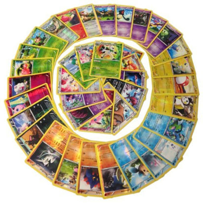 Picture of 50 Shiny/Foil Pokemon Cards (Assorted Lot with No Duplicates)