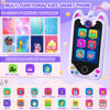 Picture of Kids Smart Phone for Girls Gifts - Toddler Christmas Birthday Gift for Age 3 4 5 6 Year Old, Kids Cell Phone Toy with Touchscreen, Dual Cameras, Learning, Music Player, Games with 32 GB Card