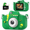 Picture of Upgrade Dinosaur Kids Camera, Christmas Birthday Gifts for Girls Boys 3-12, 1080P HD Selfie Digital Video Camera for Toddlers, Cute Portable Little Girls Boys Gifts Toys for 3 4 5 6 7 8 9 Years Old