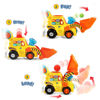 Picture of VTech Pop-a-Balls Push & Pop Bulldozer,Yellow