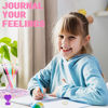 Picture of Nollh DIY Journal Kit for Girls - DIY Journal Set for Tween & Teen Girls, Stationery Set, Scrapbook & Diary Supplies Set, Journaling Art Crafts Kit, Ideal Gifts for 8 9 10 11 12 13 14 Year Old Girl