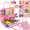 Picture of Exorany Busy Board Montessori Toys for 1 2 3 4 Year Old Girl Birthday Gifts, Toddler Girl Toys 1-2, 2-3, Busy Book Sensory Toys for Toddlers 1-3, Learning Educational Activities Travel Toy