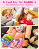 Picture of Exorany Busy Board Montessori Toys for 1 2 3 4 Year Old Girl Birthday Gifts, Toddler Girl Toys 1-2, 2-3, Busy Book Sensory Toys for Toddlers 1-3, Learning Educational Activities Travel Toy