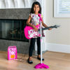 Picture of Best Choice Products Kids Electric Musical Guitar Play Set, Toy Guitar Starter Kit Bundle w/ 6 Demo Songs, Whammy Bar, Microphone, Amp, AUX, 2 Sticker Sheets - Pink