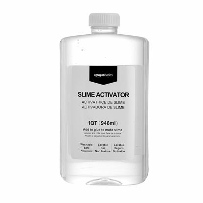 Picture of Amazon Basics Slime Activator Solution 1 QT (946ml), Baking Soda, Transparent