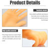 Picture of 14 Pcs Tiny Finger Hands,Premium Rubber Mini Tiny Finger Hands,Flat Hand Style Mini Hand Finger Puppets for Puppet Show,Gag Performance,Party Favors
