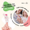 Picture of 20-Piece Story Time Finger Puppets Set - Cloth Velvet Puppets - 14 Animals and 6 People Family Members