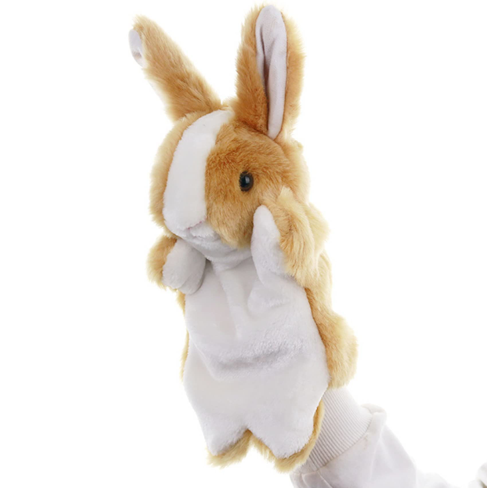 GetUSCart- Bunny Hand Puppets Rabbit Plush Animals Toys for Kids ...