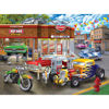 Picture of RoseArt - Chris Bigelow - Hot Rod Garage - 1000 Piece Jigsaw Puzzle for Adults