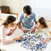 Picture of Jigsaw Puzzles 1000 Pieces for Adults, Families (Space Traveler, Solar System) Pieces Fit Together Perfectly