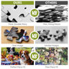 Picture of 500 Pieces Puzzles for Adults-Dogs Jigsaw Puzzle for Adults Children Elderly-Recycled Paper Puzzle 500 Pieces-Challenging Family Activity Game Gift for Family Friends Men Women Seniors (21x15in)