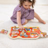 Picture of Melissa & Doug Farm Animals Jumbo Knob Wooden Puzzle Wooden Peg Chunky Baby Puzzle, Preschoool Learning, Knob Board For Toddlers Ages 1+