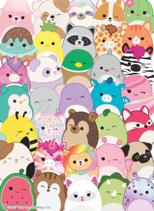 Picture of Buffalo Games - Squishmallow - Squishmallows - Buddies - 100 Piece Jigsaw Puzzle for Families -Challenging Puzzle Perfect for Game Nights - Finished Size is 15.00 x 11.00