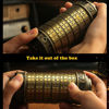 Picture of Cryptex Da Vinci Code Mini Cryptex Lock Puzzle Boxes with Hidden Compartments Anniversary Valentine's Day Romantic Birthday Gifts for Her Gifts for Girlfriend Box for Men