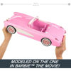 Picture of Hot Wheels Barbie RC Corvette from Barbie The Movie, Full-Function Remote-Control Toy Car Holds 2 Barbie Dolls