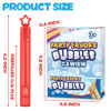 Picture of 32 Pcs 8 Colors Neon Bubbles Party Favors For Kids, Mini Star Bubble Wand Bulk In Gift Box as Goody Bags Stuffer, Classroom Giveaways, Carnival Prizes Toy, Birthday Treats, Party Supplies For Toddlers