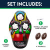 Picture of Franklin Sports Kids Football Target Toss Game - Inflatable Football Throwing Target Toy with Soft Mini Footballs - Fun Kids Football Toy Toss Game - Inflatable Indoor + Outdoor Sports Game 45 In.