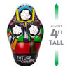 Picture of Franklin Sports Kids Football Target Toss Game - Inflatable Football Throwing Target Toy with Soft Mini Footballs - Fun Kids Football Toy Toss Game - Inflatable Indoor + Outdoor Sports Game 45 In.