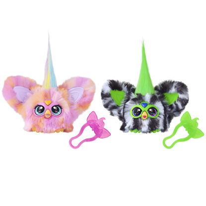 Picture of Furby Furblets Fierce & Fabulous 2 Pack, Greenie-Meanie & May-May with 45 Sounds Each, Electronic Plush Toys for Girls & Boys 6 Years & Up (Amazon Exclusive)