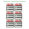 Picture of JINCH Oil Change Stickers Static Cling, 120pcs 2x2 Inches Oil Change Reminder Sticker for Windshield with No Residue, Clear Next Service Due Labels for Car Auto Vehicle Window