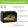 Picture of Weize YTX9-BS Maintenance Free Lead-Acid Battery For Motorcycle, ATV, Honda, Polaris, Suzuki