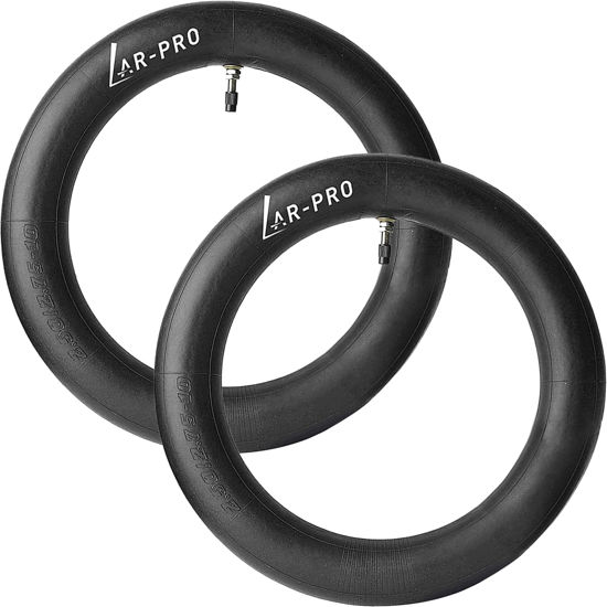 Picture of AR-PRO (2-Pack) 2.50/2.75-10 Dirt Bike Replacement Inner Tubes Heavy Duty|Compatible with Honda Crf50 /Xr50, Razor MX650 / MX500, Suzuki DRZ70 / JR50, Yamaha PW50