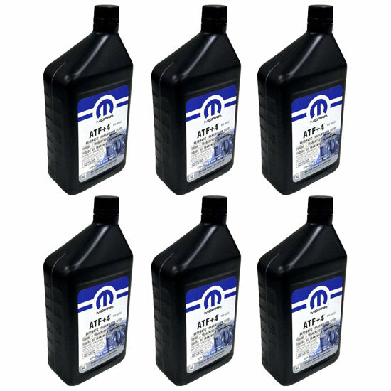 Picture of Mopar 68218057AB ATF+4 Automatic Transmission Fluid, 1 Quart (6 Pack)