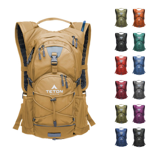 Picture of TETON Sports Oasis 22L Hydration Pack with Free 3-Liter Water Bladder; The Perfect Backpack for Hiking, Running, Cycling, or Commuting