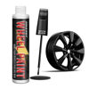 Picture of SMAPHY Matte Black Rim Touch Up Paint, Wheel Scratch Repair Touch Up Paint Pen, Black Car Rim Paint for Wheel Repair, Universal Color Satin Matte Black for Rims (Matte Black)