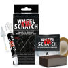 Picture of Wheel Scratch Fix Gloss Black Rim Touch Up Paint Kit, Car Wheel Scratch Repair Kit, Wheel Touch Up Paint Pen, curb rim repair kit, curb rash repair Kit, Universal Rim Alloy Gloss Black Wheel Paint (Gloss Black)