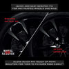 Picture of Wheel Scratch Fix Gloss Black Rim Touch Up Paint Kit, Car Wheel Scratch Repair Kit, Wheel Touch Up Paint Pen, curb rim repair kit, curb rash repair Kit, Universal Rim Alloy Gloss Black Wheel Paint (Gloss Black)