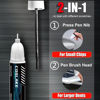 Picture of COSLAKE Car Touch Up Paint(Onyx Black(GBA/WA8555)) for GMC, Car Paint Scratch Repair Kit, Quick & Easy Solution to Repair, 2 in 1 Scratch Remover Pen with Color-Matched