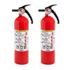 Picture of Kidde Fire Extinguisher for Home, 1-A:10-B:C, Dry Chemical Extinguisher, Red, Mounting Bracket Included, 2 Pack