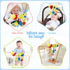 Picture of FPVERA Spiral Car Seat & Stroller Activity Toy - Baby Sensory Toys Soft Hanging Toys for Babies 0-12 Months Boys Girls Carseat Crib Stroller, with Ringing Bell, Music