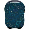 Picture of Car Seat Covers Canopy Cover - Multi-use Cover Carseat Canopy, Breathable Breastfeeding Cover, Car Seat Covers for Bbies, Boys & Girls Shower Gifts (Dark Blue Dinosaur)
