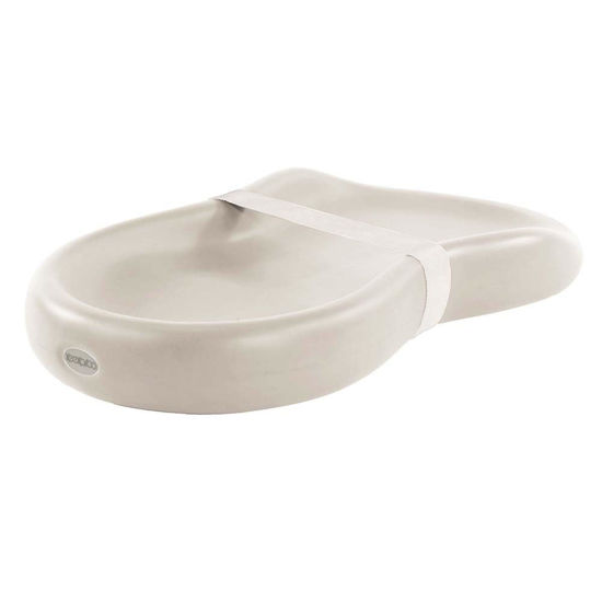 Picture of Keekaroo Peanut Changer Baby Vanilla- The Original Made in USA Easy-to-Clean Changing pad and The only Shell Over Foam, Fully impermeable to Fluid