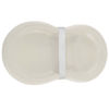 Picture of Keekaroo Peanut Changer Baby Vanilla- The Original Made in USA Easy-to-Clean Changing pad and The only Shell Over Foam, Fully impermeable to Fluid