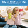 Picture of Dr. Brown's Milestones Cheers 360 Training Cup for Toddlers & Babies, Leak-Free Sippy Cup, Pink/Turquoise, 10oz/300mL, 9m+, 2 Pack (Colors May Vary)