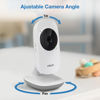 Picture of VTech VM819 Baby Monitor with Camera and Audio, 2.8” Screen Portable Baby Camera, Night Vision, 2-Way Audio, Temperature Sensor and Lullabies, Secure Transmission No WiFi, Ideal for Baby/Elderly/Pet