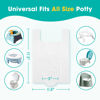 Picture of [60 Counts] Disposable Potty Liners compatible with OXO Tot 2-in-1 Go Potty, Potty Refill Bags for Toddler Travel, Universal Potty Bags Fit Most Potty Chairs