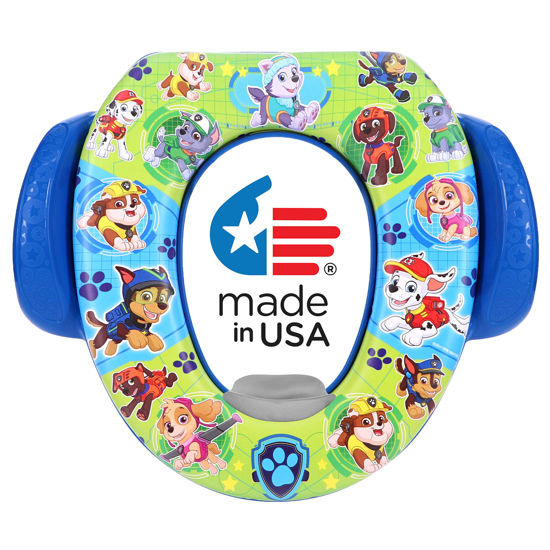 Picture of Nickelodeon PAW Patrol "Mission Paw" Soft Potty Seat and Potty Training Seat - Soft Cushion, Baby Potty Training, Safe, Easy to Clean