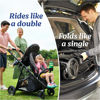 Picture of Graco Ready2Grow 2.0 Double Stroller Features Bench Seat and Standing Platform Options, Rafa