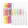 Picture of SAVILAND Natural Cuticle Oil Pen: 6PCS Revitalizing Cuticle Oil for Nails with Vitamin E Repaired Cuticles Overnight Cuticle Softener Nail Strengthener Protector for Damaged Skin Thin Nail