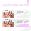 Picture of SAVILAND Natural Cuticle Oil Pen: 6PCS Revitalizing Cuticle Oil for Nails with Vitamin E Repaired Cuticles Overnight Cuticle Softener Nail Strengthener Protector for Damaged Skin Thin Nail